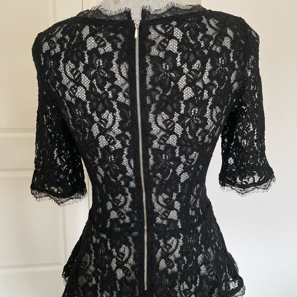 Elegant Black Lace Top - Picture 2 of 4